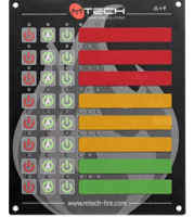 Табло дистанционного контроля и управления автоматикой вентиляторов дымоудаления MA-DRIVER LED