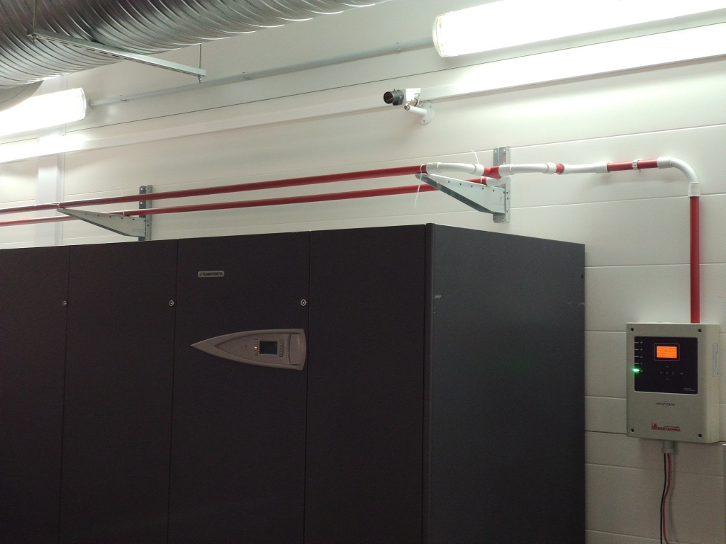 Рис. 11. Контроль дыма на входе кондиционеров