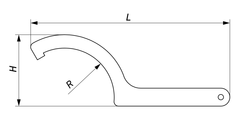 Ключ монтажный КМ. Схема