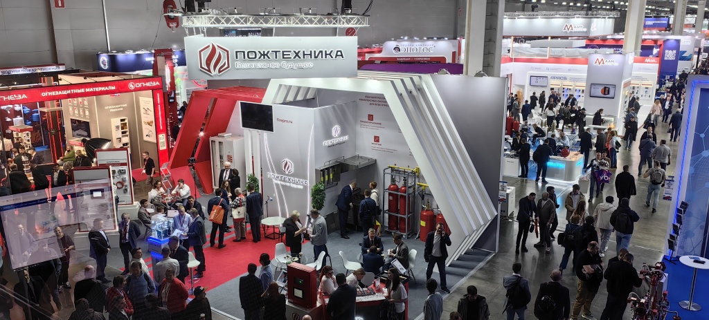 Стенд Пожтехники на Securika 2026